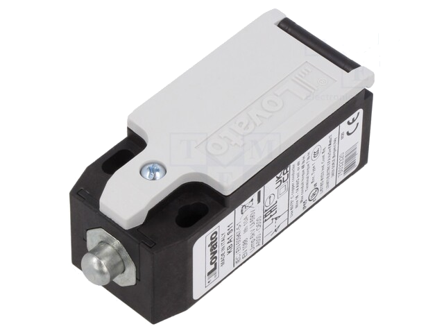 Eindschakelaar; pin Ø8mm; NO + NC; 10A; M20; IP65; -25÷70°C Eindschakelaar; pin Ø8mm; NO + NC; 10A; M20; IP65; -25÷70°C